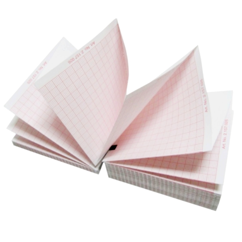 Hartie EKG (ECG) pentru Bioset 3600/3700 110 x 100mm x 150 coli (1 TOP)
